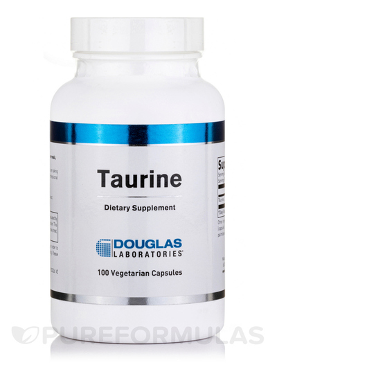 Основне фото товара Douglas Laboratories, Taurine, L-Таурин, 100 капсул