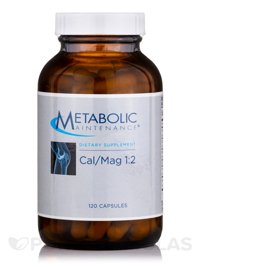 Основне фото товара Metabolic Maintenance, Cal/Mag 1:2, Кальцій Магній, 120 капсул