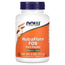 Фруктоолігосахариди NutraFlora FOS Powder NOW 113 г