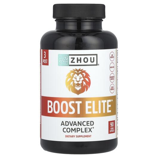 Основне фото товара Zhou Nutrition, Boost Elite, Клітинне здоров'я, 90 капсул