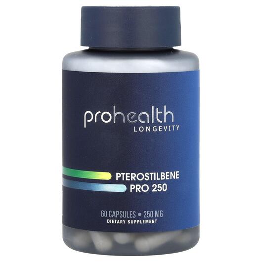 Основне фото товара Pterostilbene Pro 250, Птеростильбен, 60 капсул
