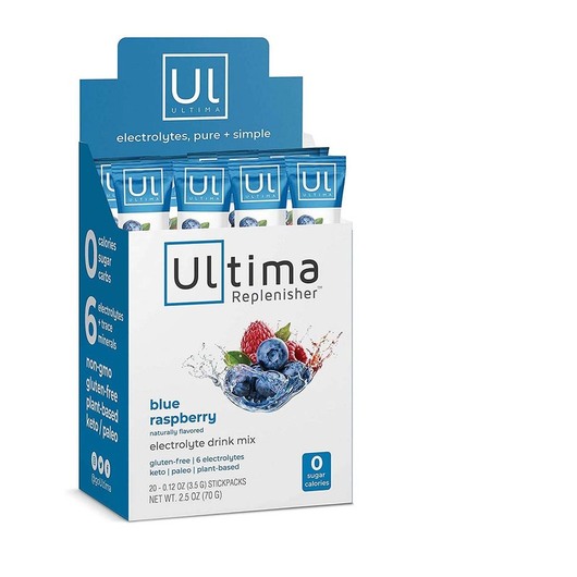 Основне фото товара Electrolyte Hydration Powder Blue, Електроліти, 20 Serving Stickp