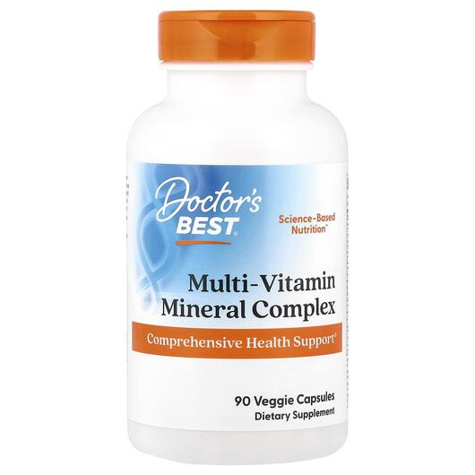 Основне фото товара Multi-Vitamin + D3, Вітаміни + D3 і Quatrefolic, 90 капсул