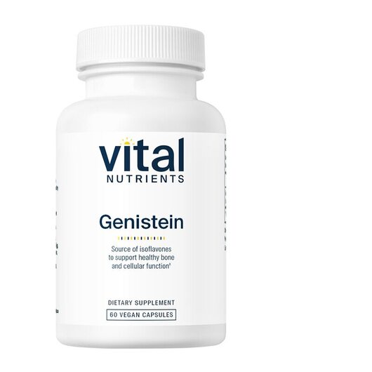 Основне фото товара Vital Nutrients, Genistein 125 mg, Геністеїн, 60 капсул