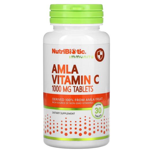 Основне фото товара Immunity Amla Vitamin C 1000 mg, Вітамін C, 30 таблеток