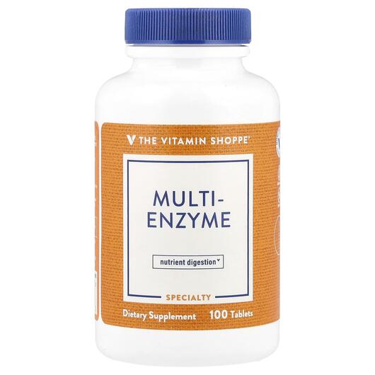 Основне фото товара TheVitaminShoppe, Multi-Enzyme, Ферменти, 100 таблеток