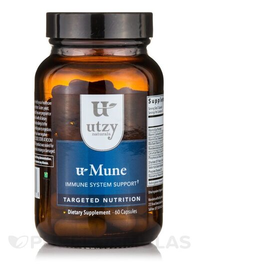 Основне фото товара u-Mune Immune Support, Підтримка імунітету, 60 капсул