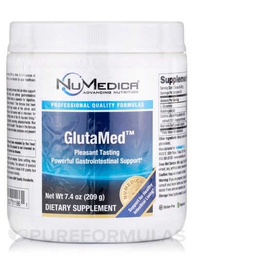 Основне фото товара NuMedica, GlutaMed, L-Глутатіон, 209 г