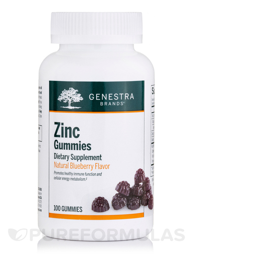 Основное фото товара Genestra, Цинк, Zinc Gummies, 100 таблеток