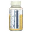 Фото складу Solaray, Timed Release Vitamin B-6 100 mg, Вітамін B, 60 капсул