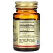 Фото складу Solgar, Vitamin B6 100 mg, Вітамін B6 Піридоксин, 100 капсул