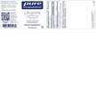 Фото складу Pure Encapsulations, l-Arginine, L-Аргінін, 90 капсул