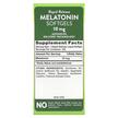 Фото складу Melatonin Softgels 10, Мелатонін, 120 Rapid Release Liquid Softge