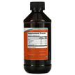 Фото складу NOW, Iron Liquid Ferric Glycinate, Залізо, 237 мл