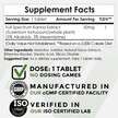 Фото складу Nootropics Depot, FSK53 Kanna Tablets, Канна, 120 таблеток
