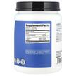 Фото складу Nutricost, BCAA Unflavored, БЦАА, 900 г