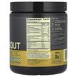 Фото складу Gold Standard Pre-Workout Blueberry, Передтренувальний комплекс, 