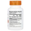 Фото складу Doctor's Best, Fully Active Folate 800 mcg, Метилфолат, 60 к