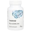 Фото використання Thorne, PharmaGABA-250, ГАМК, 60 капсул