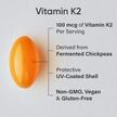 Фото використання Vitamin K2 100 mcg 60 Veggie, Вітамін K Філохінон, 60 капсул
