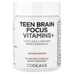 Фото використання CodeAge, Teen Brain Focus Vitamins+, Вітаміни, 60 капсул