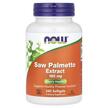 Фото використання NOW, Saw Palmetto 160 mg, Пальметто 160 мг, 240 капсул