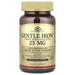 Фото використання Solgar, Gentle Iron 25 mg, М'яке Залізо 25 мг, 180 капсул