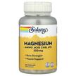 Фото використання Solaray, Magnesium, Магній, 100 капсул