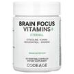 Фото використання CodeAge, Brain Focus Vitamins+, Підтримка мозку, 60 капсул