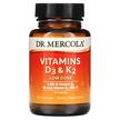 Фото використання Dr. Mercola, Vitamins D3 & K2 Low Dose, Вітаміни D3 K2, 30 ка