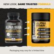 Фото применение Onnit, Поддержка мозга, Alpha Brain, 90 капсул
