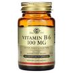 Фото використання Solgar, Vitamin B6 100 mg, Вітамін B6 Піридоксин, 100 капсул