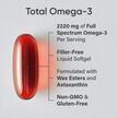 Фото використання Sports Research, Total Omega-3, Омега 3, 120 капсул