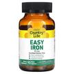 Фото використання Country Life, Easy Iron 25 mg, Залізо, 90 капсул