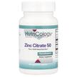 Фото використання Nutricology, Zinc Citrate 50 mg, Цитрат Цинку 50 мг, 60 капсул