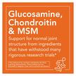Фото використання NOW, Glucosamine MSM Vegetarian, Глюкозамін з MSM, 240 капсул