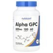 Фото використання Alpha GPC 600 mg, Альфа-гліцерилфосфорілхолін, 120 капсул