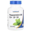 Фото використання Nutricost, Peppermint Oil 50 mg, М'ята перцева Олія, 120 кап