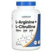 Фото використання Nutricost, L-Arginine + L-Citrulline, L-Аргінін, 240 капсул