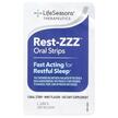 Фото використання Therapeutics Rest-ZZZ Oral Strips Mint, Підтримка сну, 30 Strips