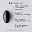 Фото використання Astaxanthin Made With Coconut Oil 12 mg, Астаксантин, 60 капсул