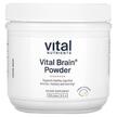 Фото використання Vital Nutrients, Vital Brain Powder Lemon, Підтримка мозку, 180 г