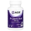 Фото використання AOR, R Lipoic Acid 300 mg, R-Ліпоєва кислота, 60 капсул