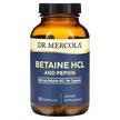 Фото використання Betaine HCL and Pepsin 650 mg, Бетаїн Гідрохлорид, 90 капсул