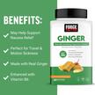 Фото використання Ginger with Ginger Extract + Vitamin B6, Корінь Імбиру, 60 таблет