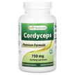Фото використання Best Naturals, Cordyceps 750 mg, Гриби Кордицепс, 120 капсул