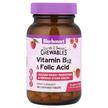 Фото використання Chewables Vitamin B-12 & Folic Acid, Фолієва кислота, 180 цук