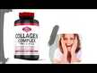 Відео огляд на Collagen Complex Type I II III V X, Колаген, 90 капсул