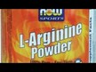 Відео огляд на NOW, L-Arginine Powder, L-Аргінін в порошку, 454 г