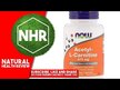 Відео огляд на NOW, Acetyl-L-Carnitine, Ацетил-L-карнітин 750 мг, 90 таблеток